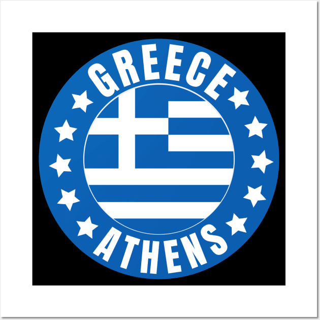 Athens Wall Art by footballomatic